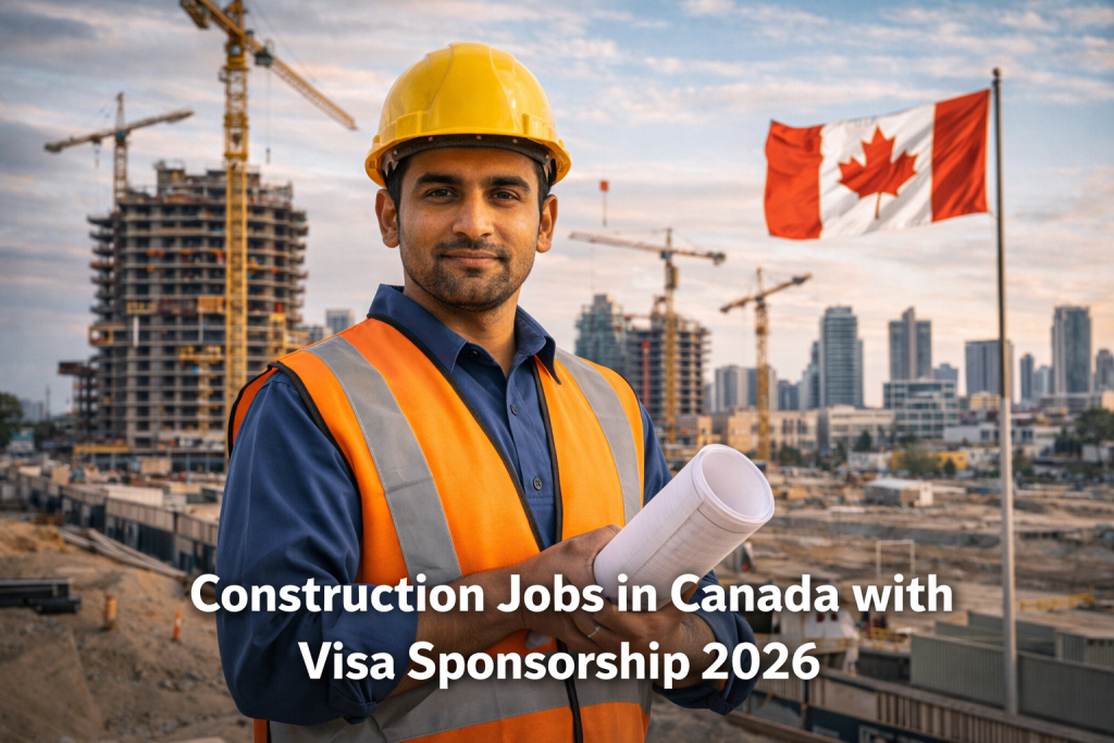 Construction Jobs in Canada with Visa Sponsorship 2026 Apply Now