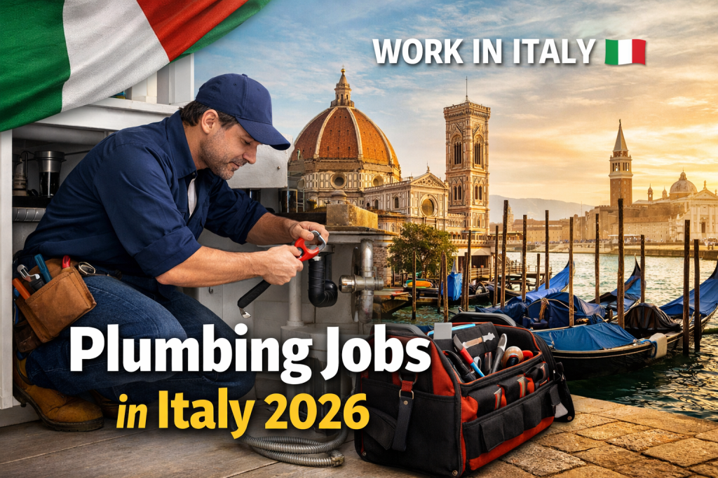 Plumbing Jobs in Italy 2026 Apply Now for Skilled Trade Opportunities