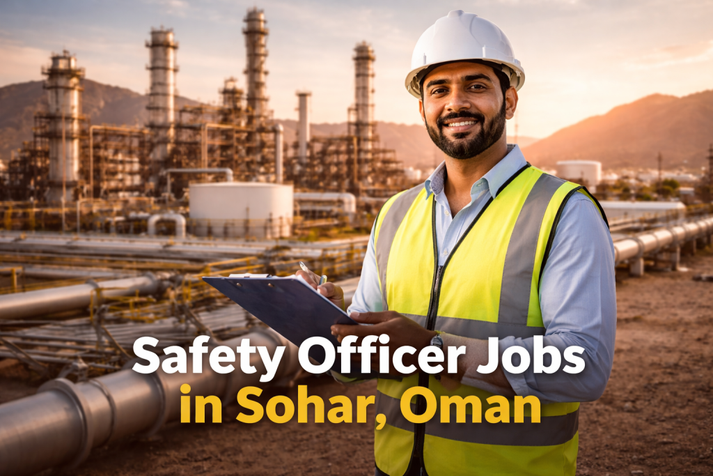Safety Officer Jobs in Sohar, Oman – High-Demand Career Opportunity