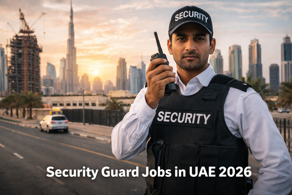 Security Guard Jobs in UAE 2026 Apply Online Today