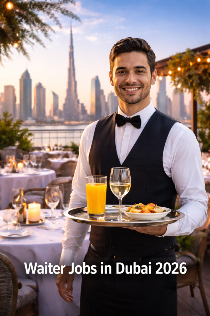 Waiter Jobs in Dubai 2026
