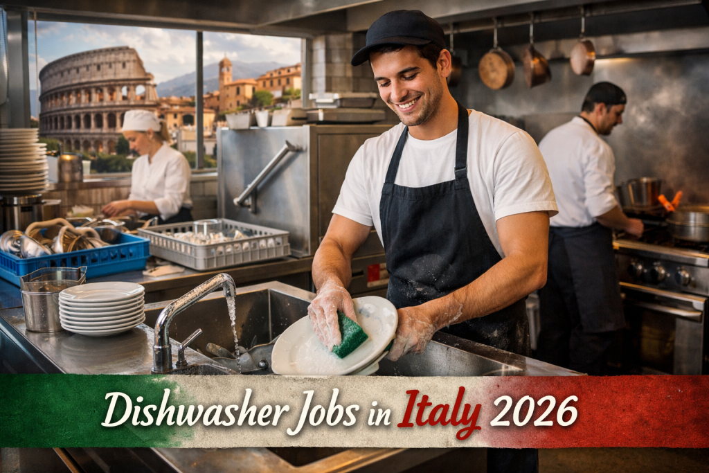 Dishwasher Jobs in Italy 2026 – Apply Now for Restaurant Work Opportunities